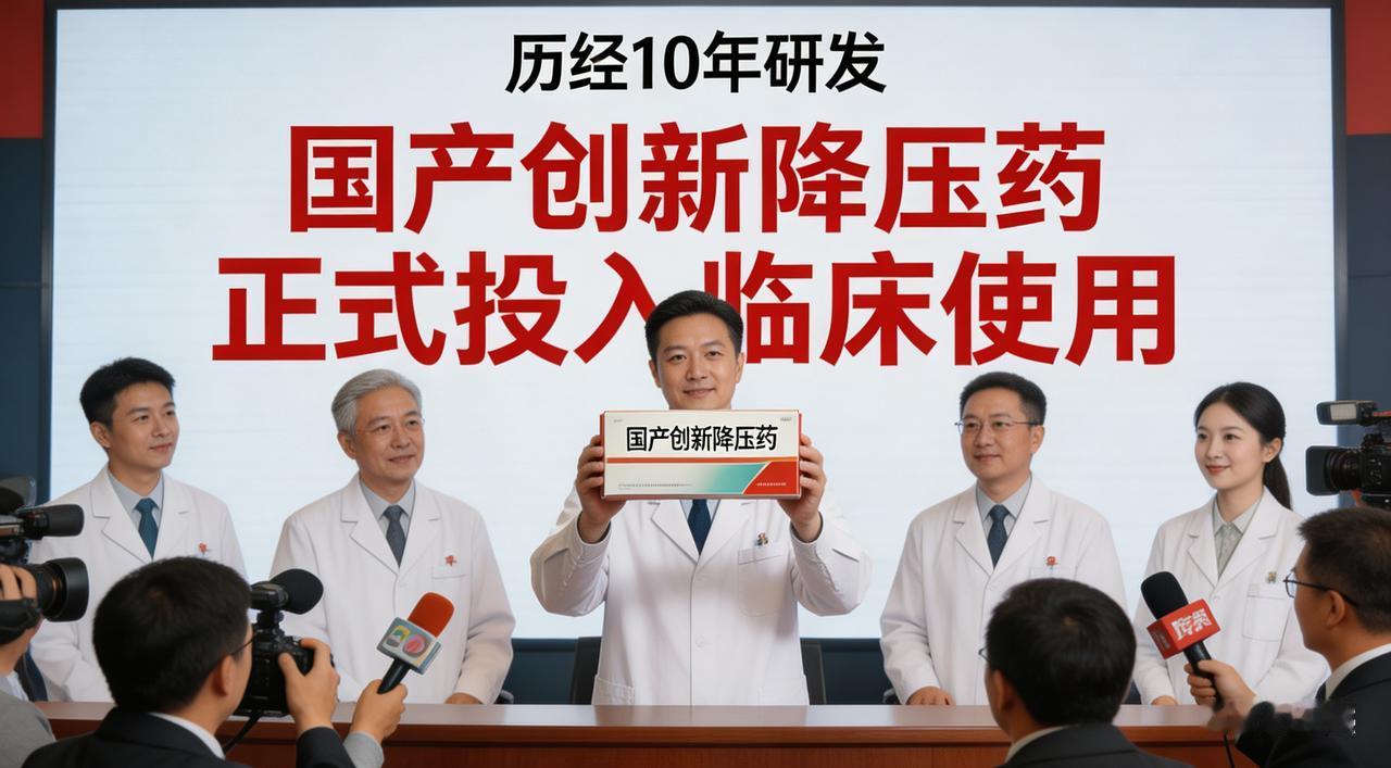 历经 10 年研发，国产创新降压药正式投入临床使用

上海本土原研1类创新降压药