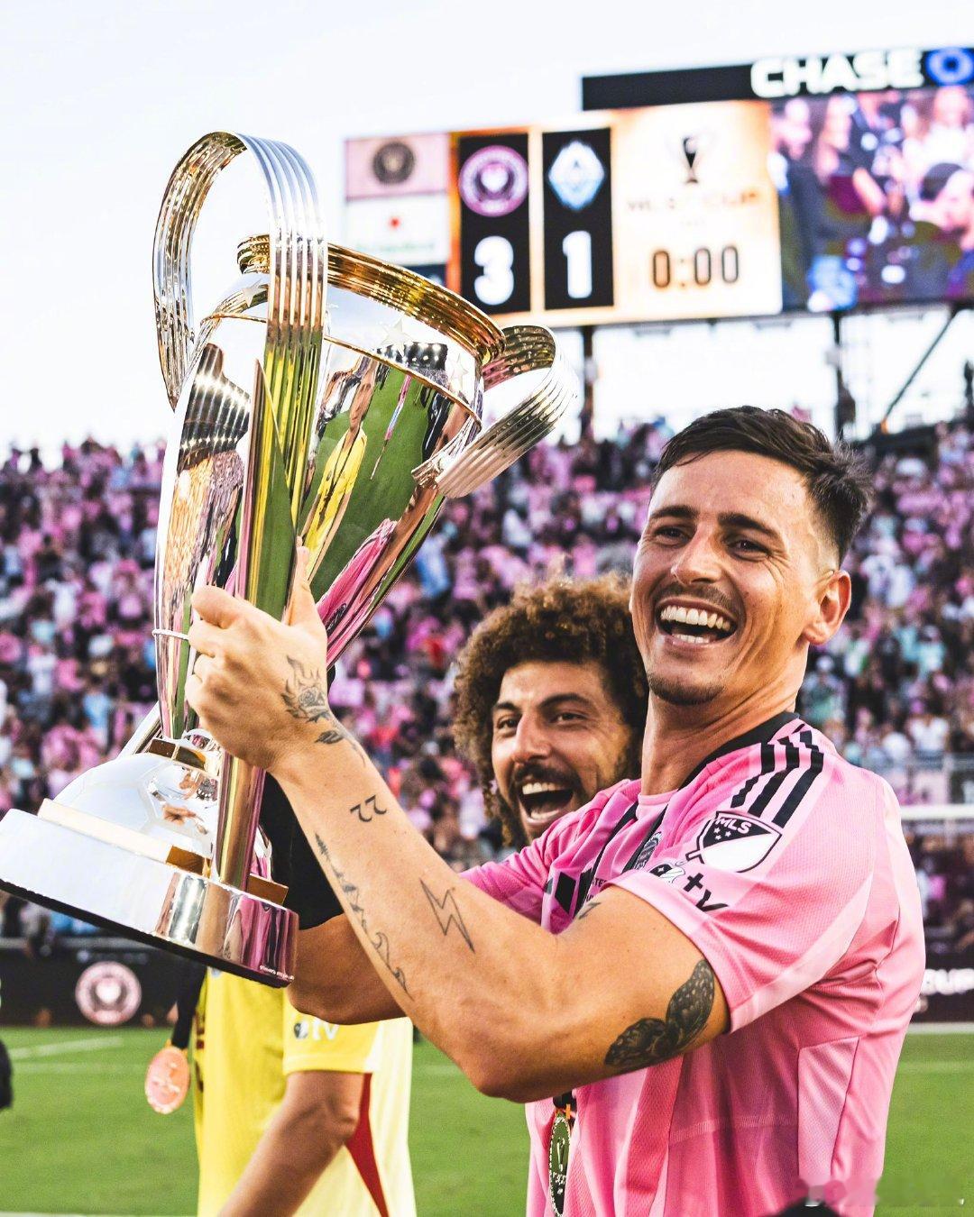 【夺冠大功臣】罗马诺：迈阿密国际队打算买断从塞尔塔租借的26岁前锋阿连德（Tad