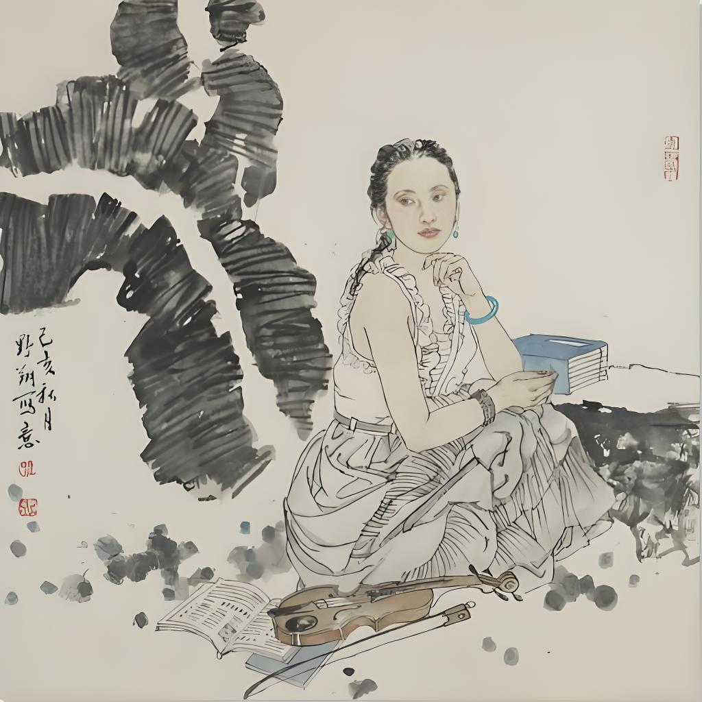 上联：练曲读书谈恋爱
下联：[玫瑰]

网络图片/诚谢侵删