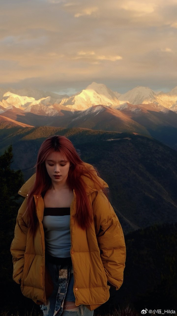 太甜蜜了！小钰晒出与男友Rookie旅游合照：连续在四川待三周了~  