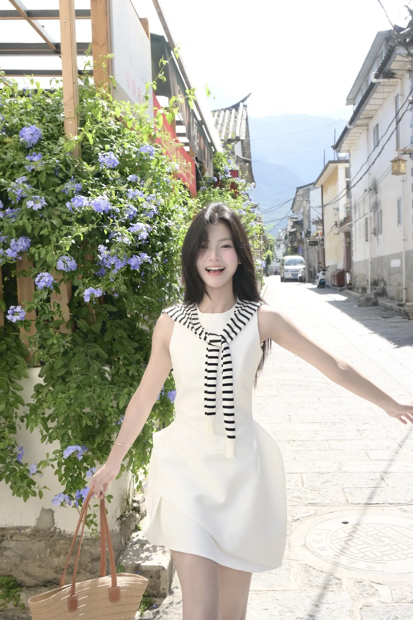 今天化了美美的妆