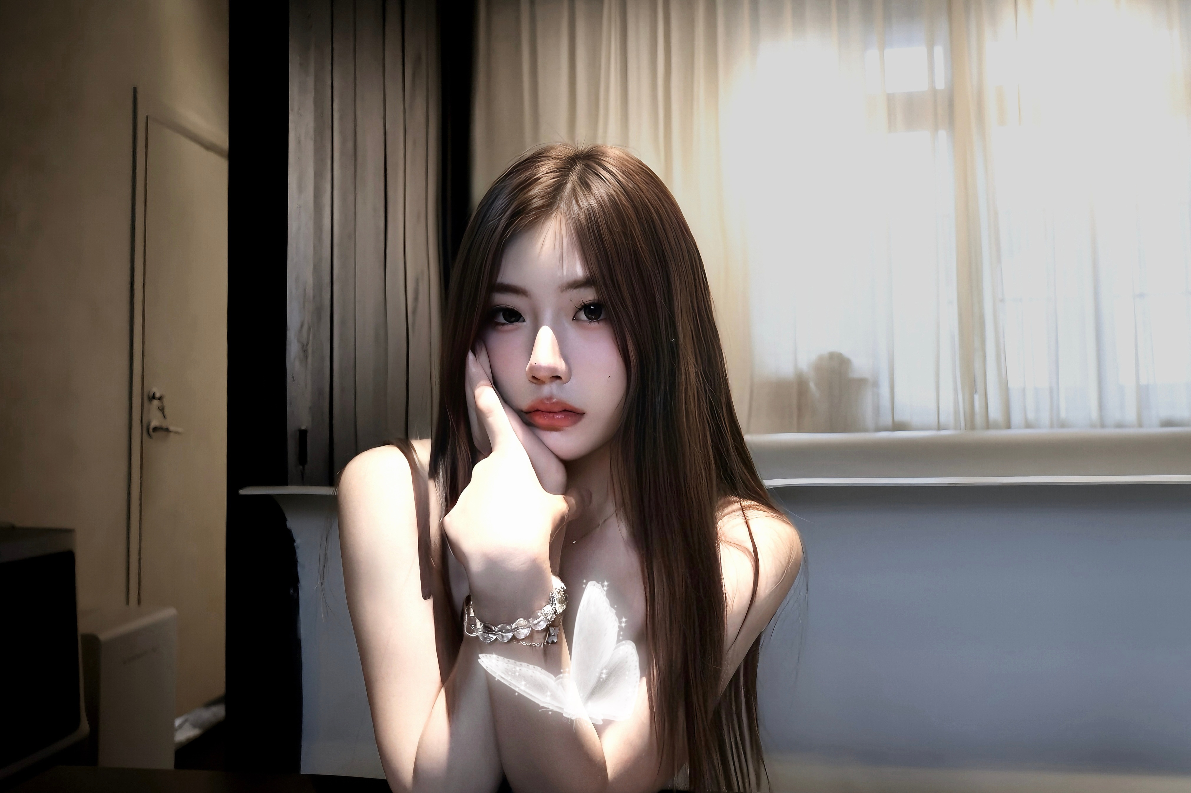 如果真的遇到了幸福，我愿意将以前的痛苦一笔勾销 ​​​