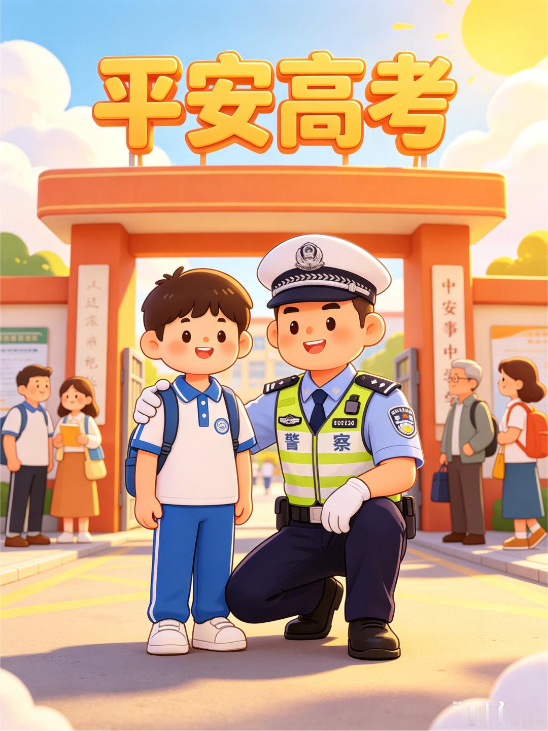 兰州公安静音护考【倒计时！这些路高考期间不能走了】 截至6月3日时，兰州多所高中