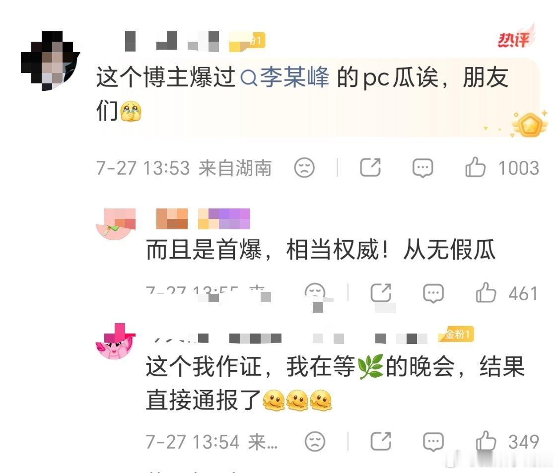 梓渝 摸鱼频道真的假的？李某峰的pc瓜是摸鱼首爆的