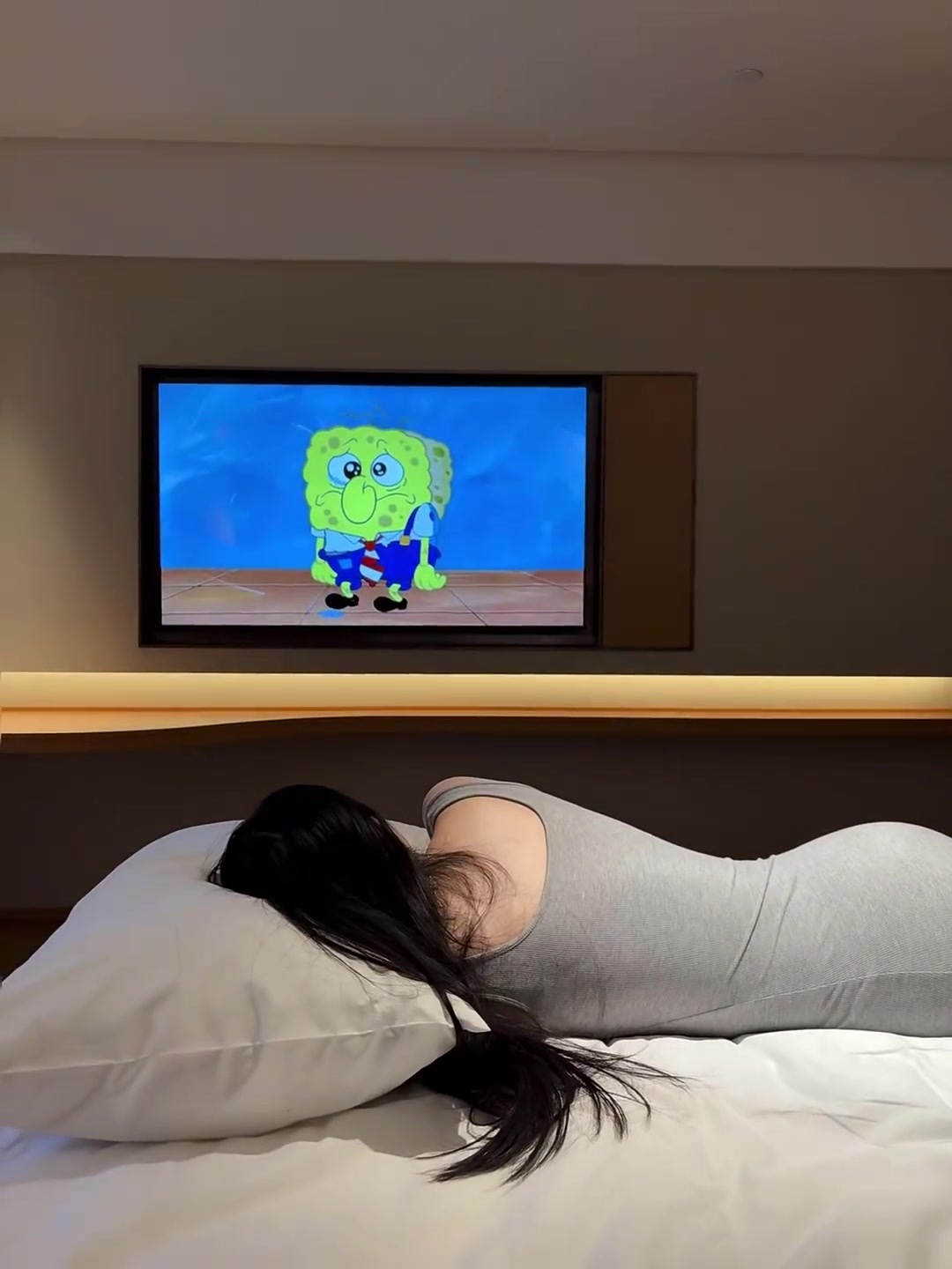一个人也玩累了😫 