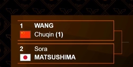 王楚钦 王楚钦首轮对手：松岛辉空🇯🇵头头加油 