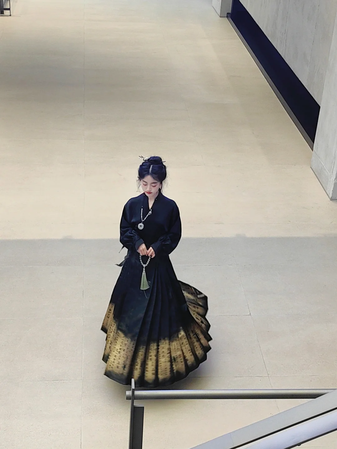 把兰亭集序织马面裙上啦