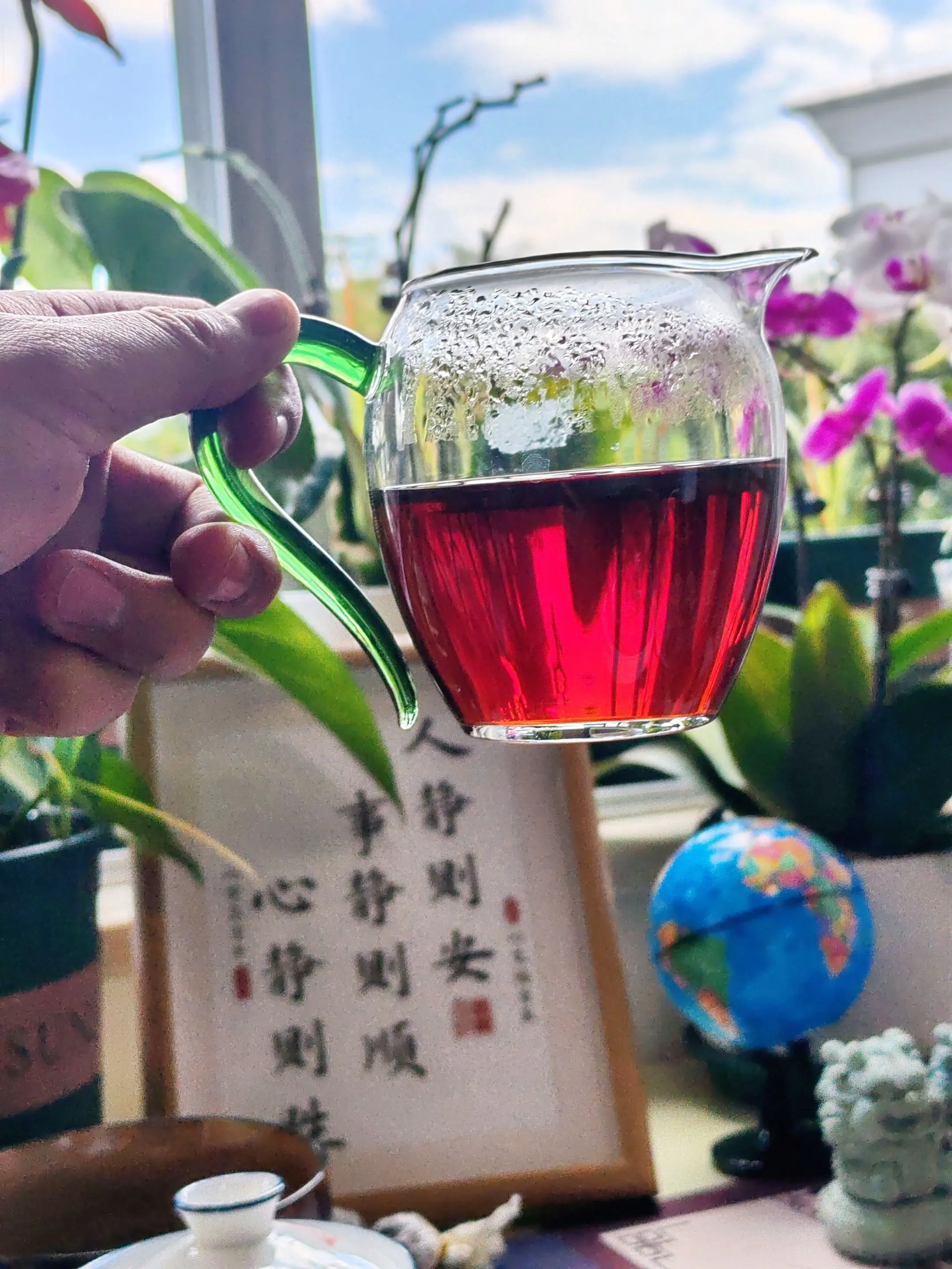时光 + 心境 + 一杯茶 + 温柔感悟