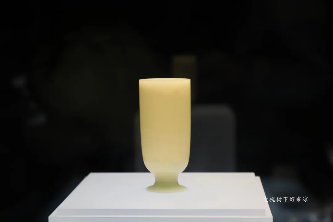 洛阳博物馆镇馆之宝——曹魏白玉杯