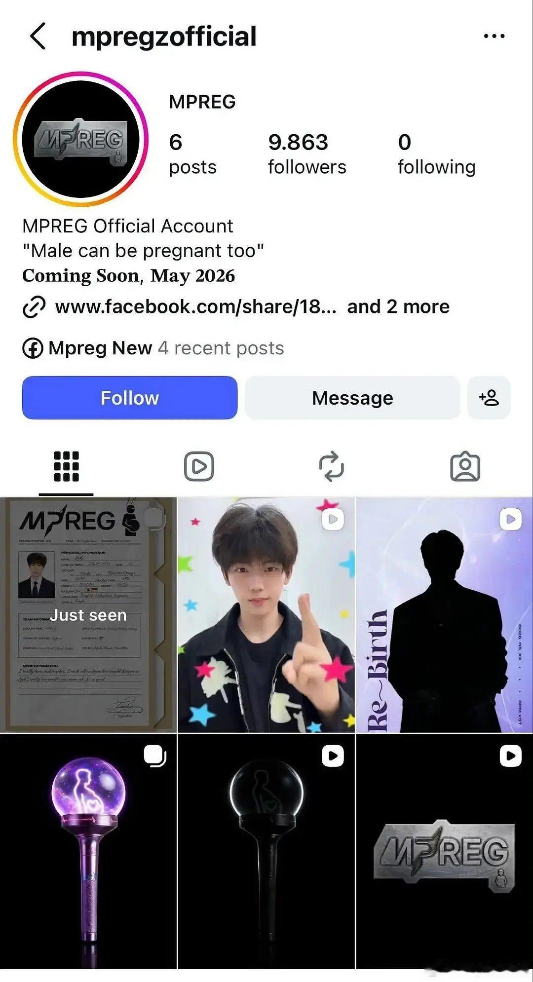 🇰🇷小韩推出以“男性怀孕”为概念的新男团。。。男性怀孕，好小众的词语 