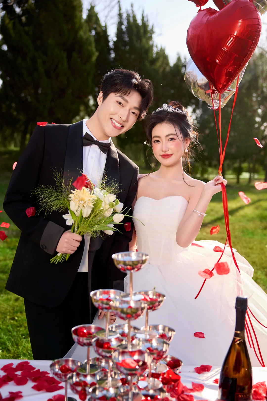 朋友圈刷屏❗超爱生命力爆棚的婚纱照💐