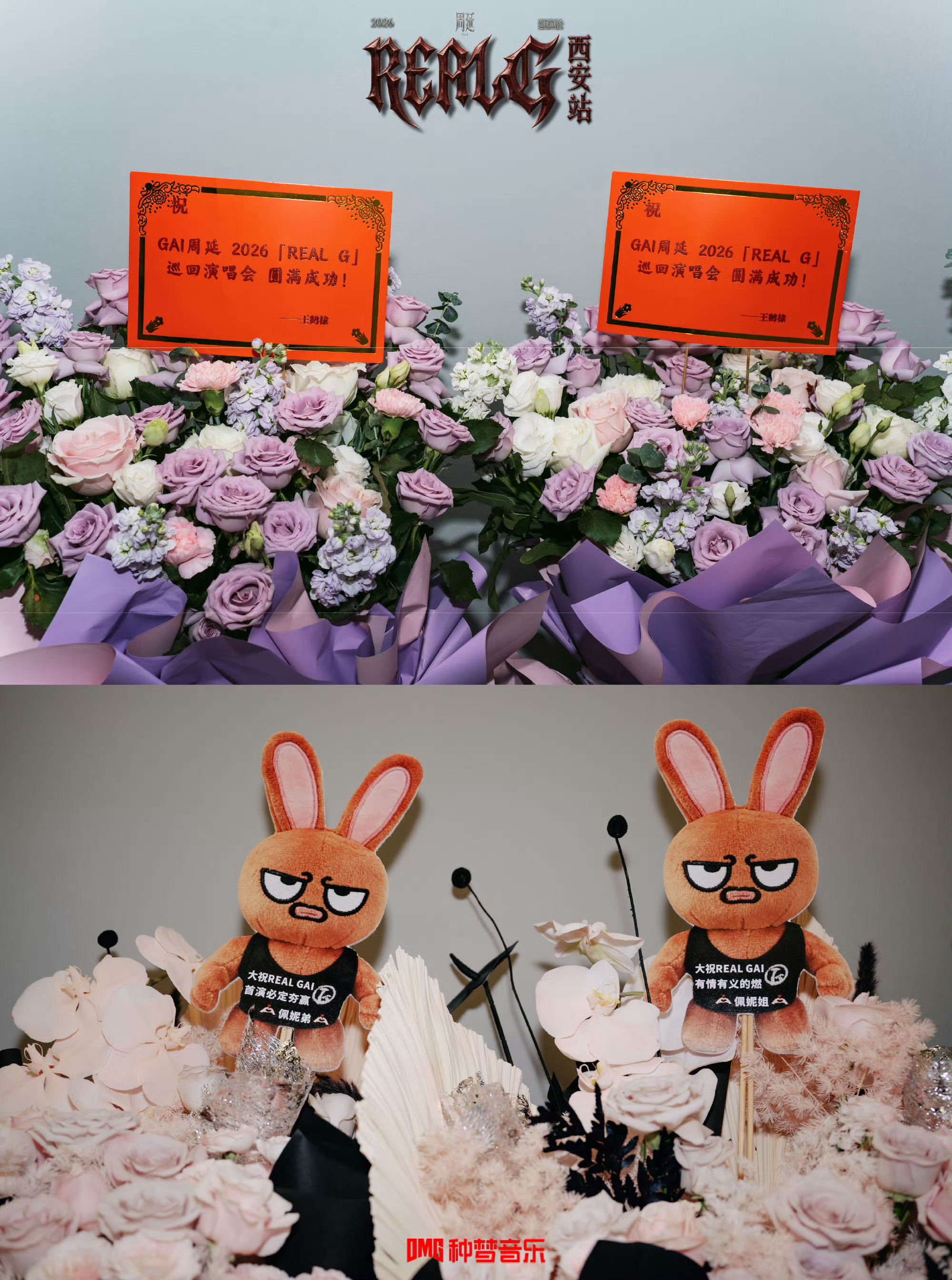 排面！王鹤棣、戴佩妮、海来阿木、艾热、VaVa、黄雅莉、陆虎、威尔都给GAI西安