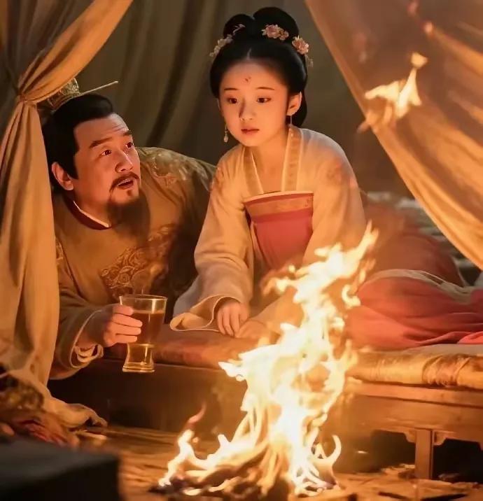 公元1561年，嘉靖帝喝醉了酒，召幸13岁的小宫女尚氏。玩到尽兴时，尚氏在帐子里