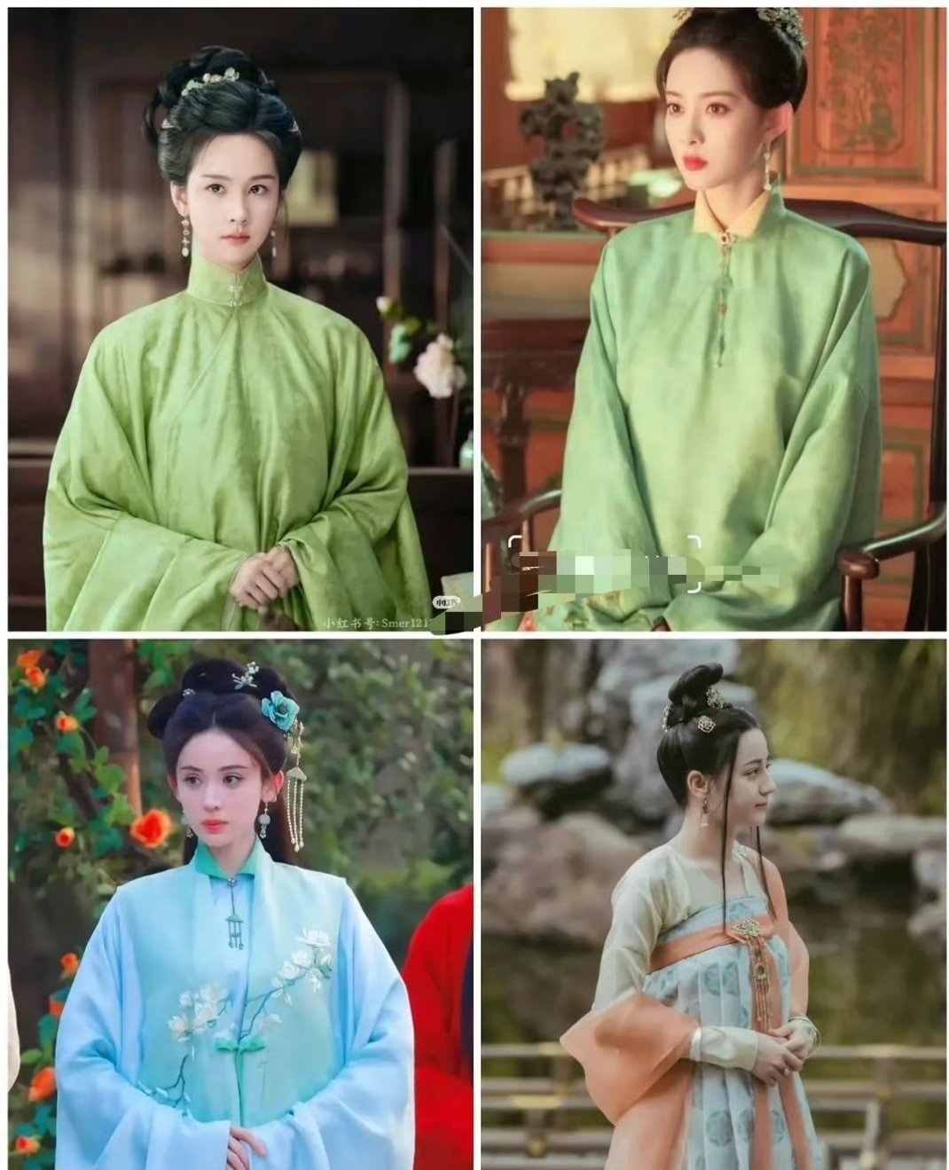 陈都灵 孟子义 古力娜扎 迪丽热巴谁穿古装更好看呢？ 