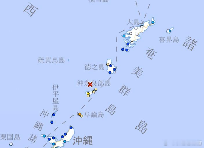 日本冲绳近海发生5.9级地震 最大震度达5强 未发布海啸预警海外新鲜事 日本冲绳