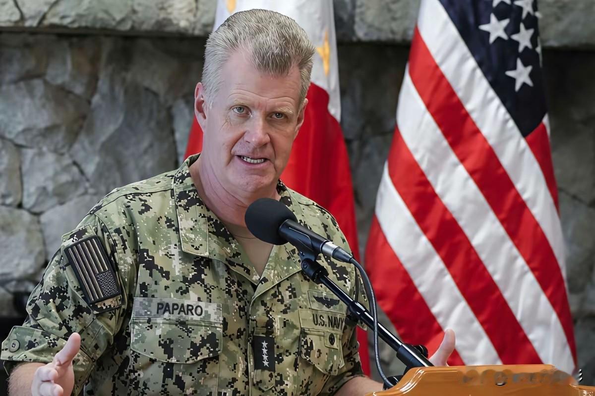 美国印太司令部司令、海军上将帕帕罗在国会作证，他敦促台湾当局立即通过400亿美元
