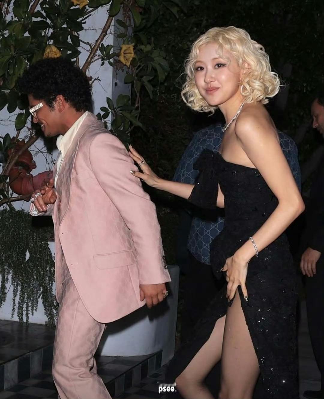 260202 Rosé出席格莱美after party🖤So pretty🌹