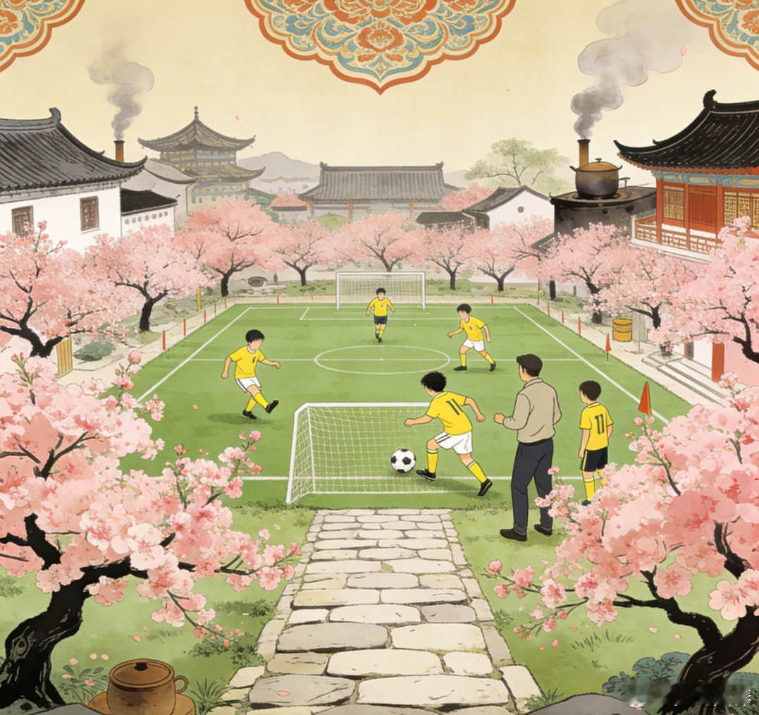 体育 中国足球青训  的 桃花源  并非单一场所，而是以青岛城阳、南宁桃花源小学