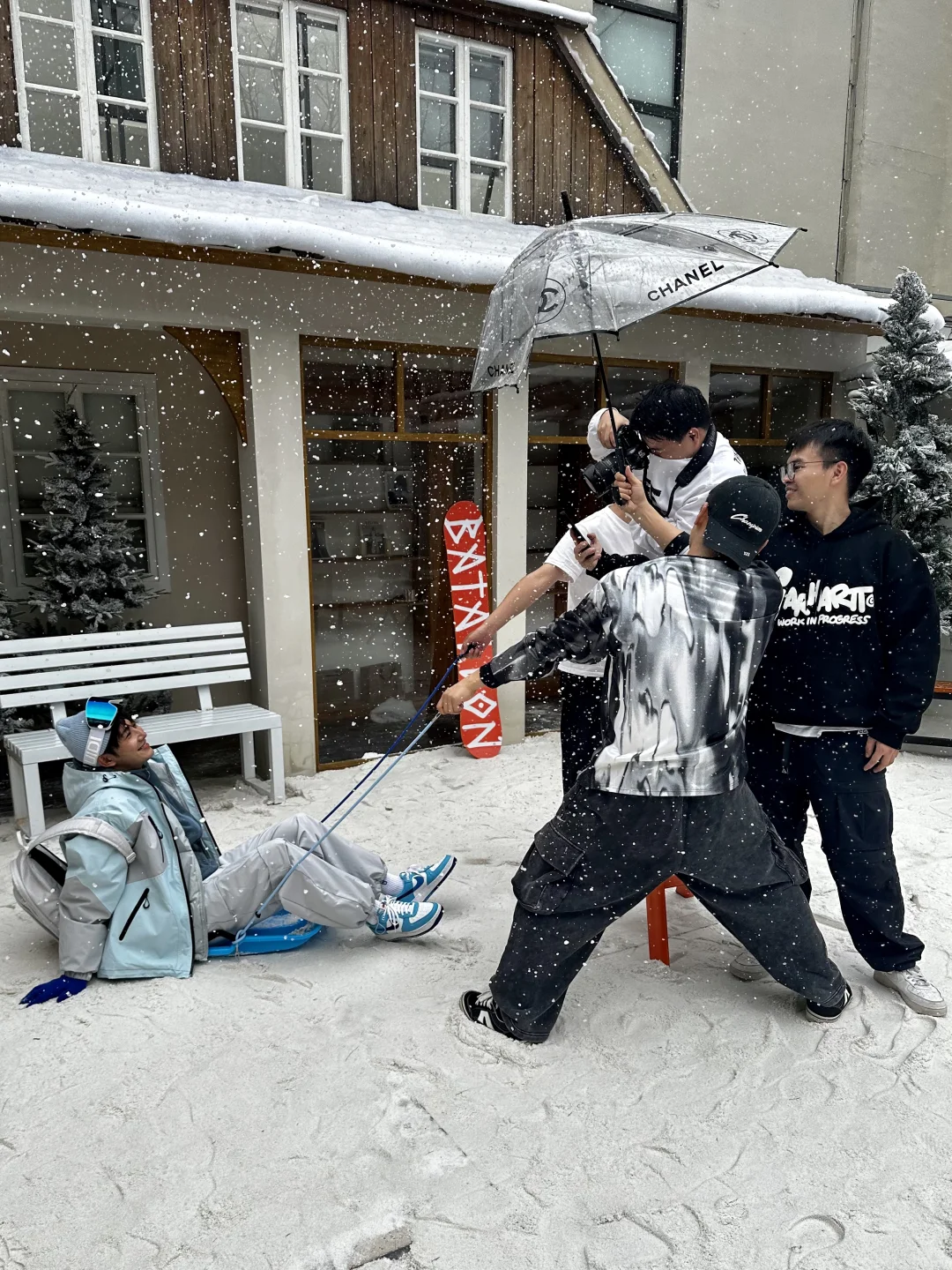 杭州忽然下雪了！