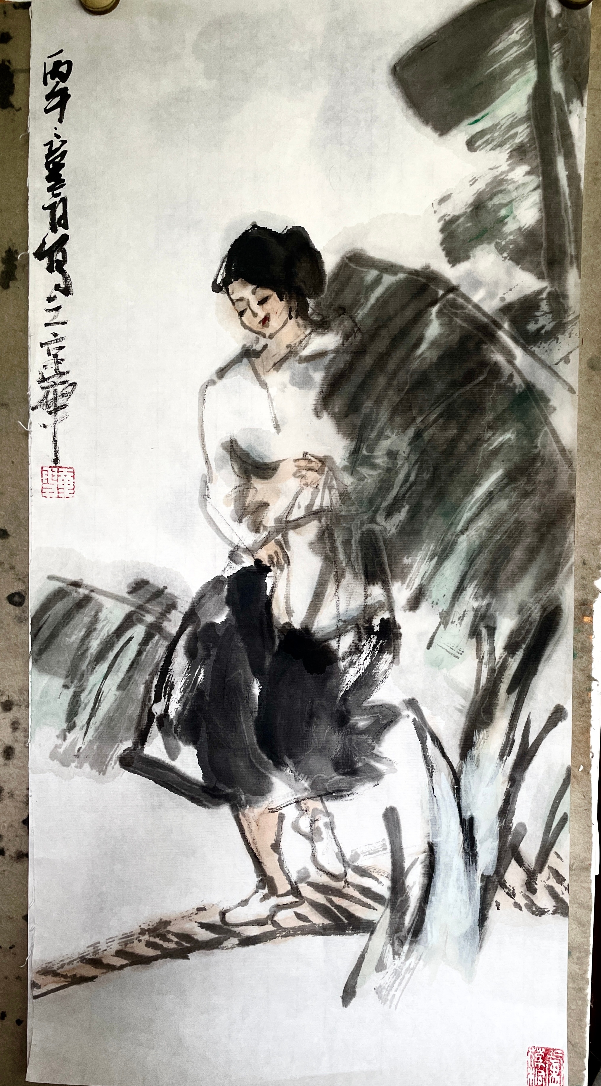 卢氏水墨[超话]  丛中笑 ​​​