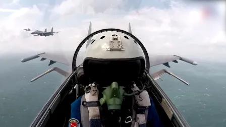这是中国空军首次公开对外机进行识别、查证、警告、驱离的全过程。从画面中我们可以看