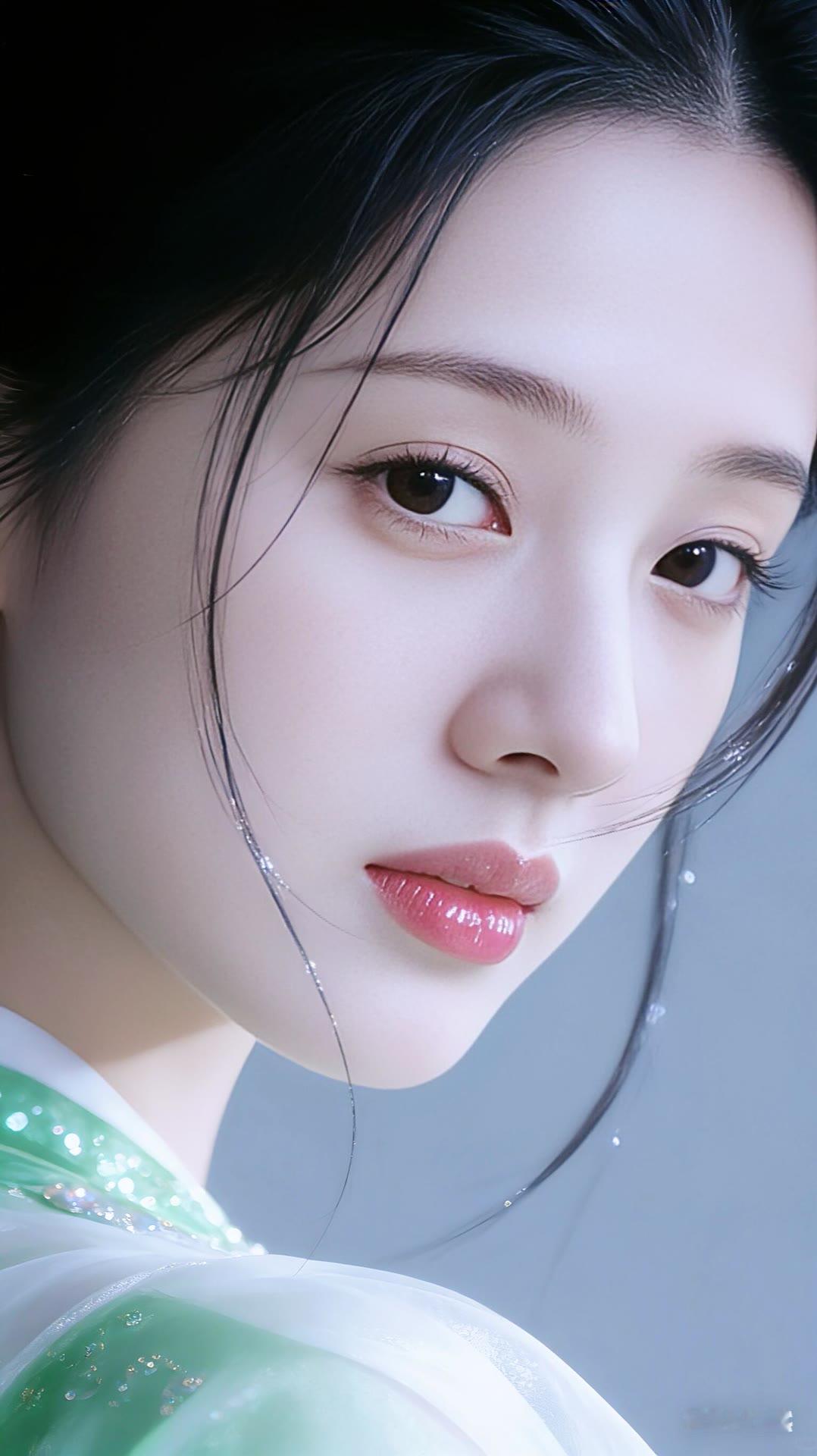 玉颜如花，倾国倾城。