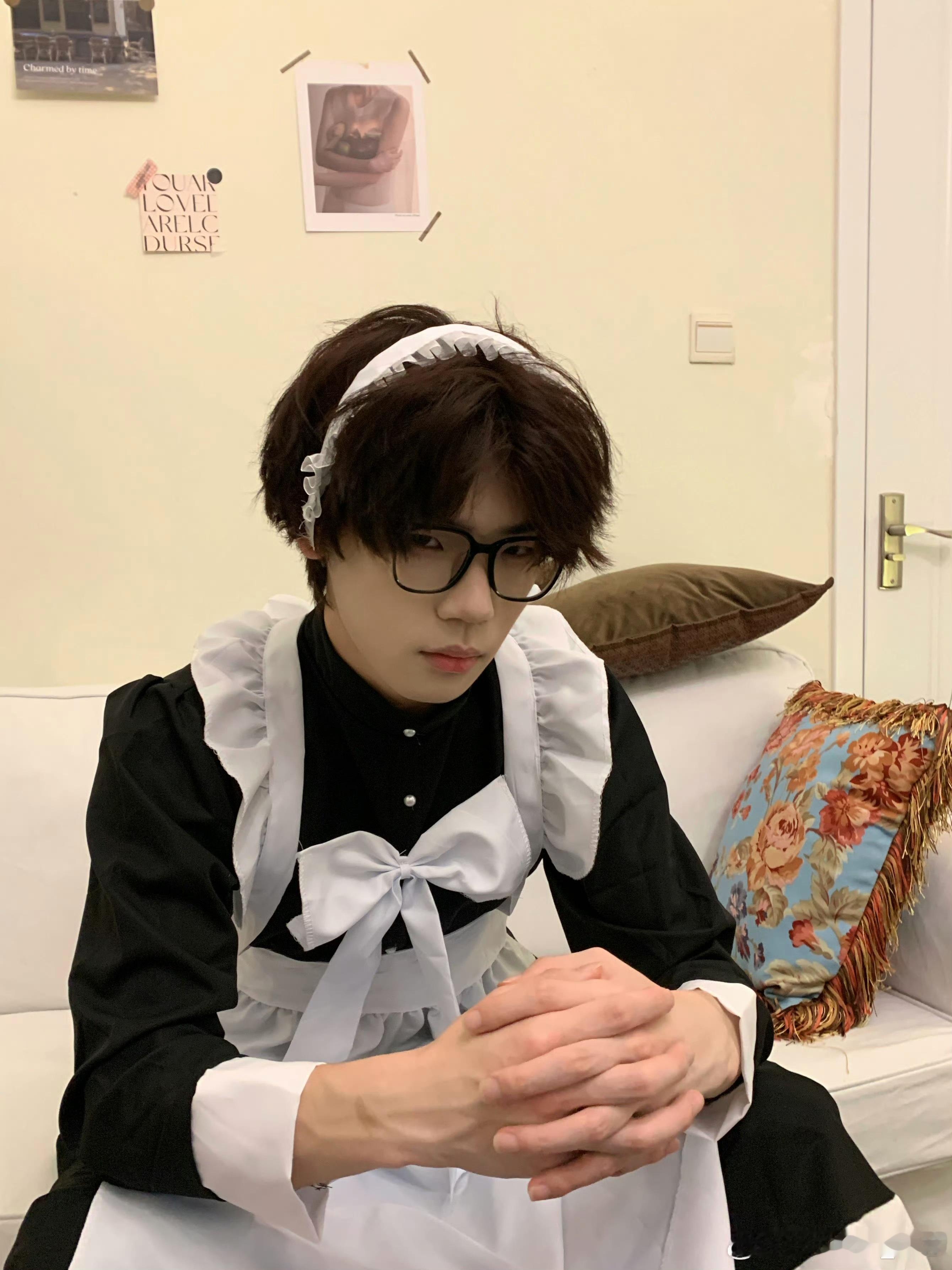 KPLOh my god，你吓到我啦～绝意，你的品味如此独特～绝意女仆装