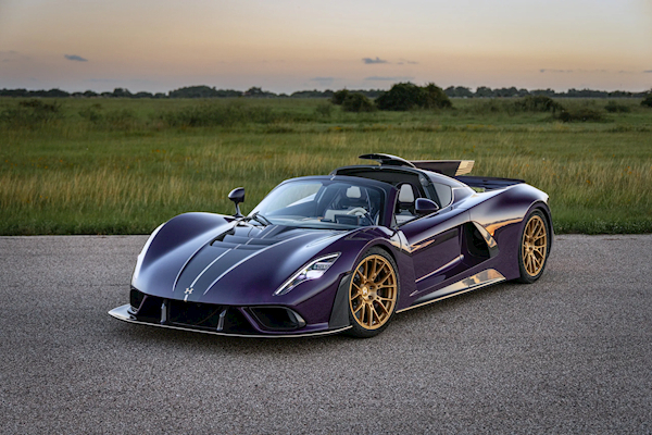 美国超跑品牌Hennessey发布全新Venom F5-M官图，将在2026古德