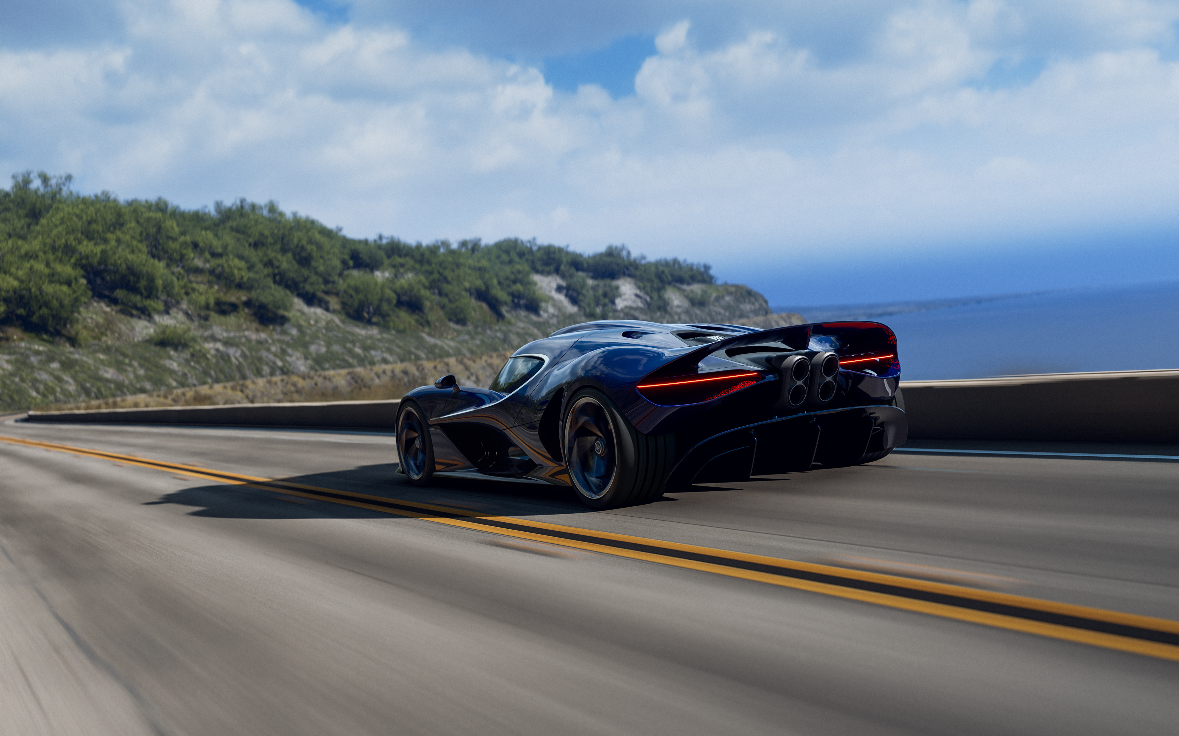 Bugatti Destrier   布加迪第三款孤品定制车型基于 Bolide