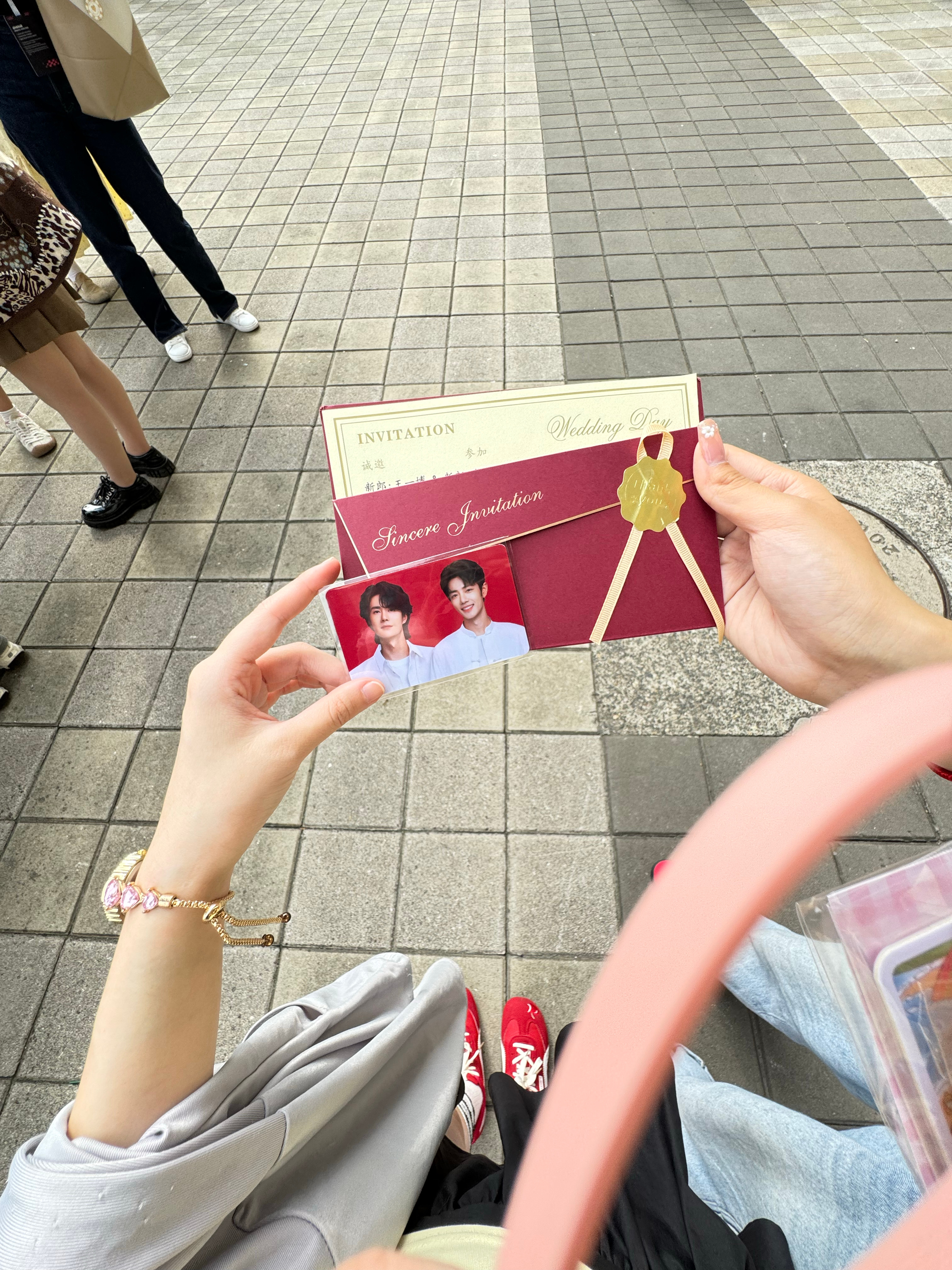 立冬快乐🥺🤲🏻（两个人线下唯一合照。。持续见面好不好！ ​​​