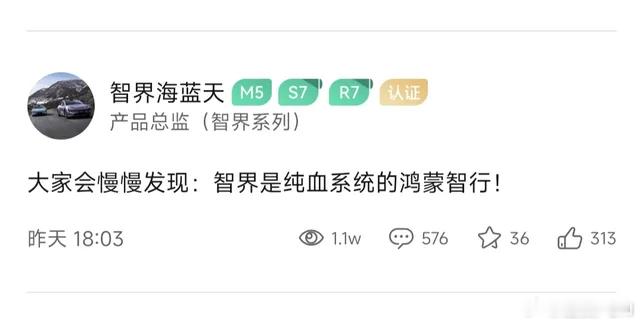 这个月智界车标会正式落地，免费的车钥匙大家20号后也可以陆续拿到！刘亦菲的语音包