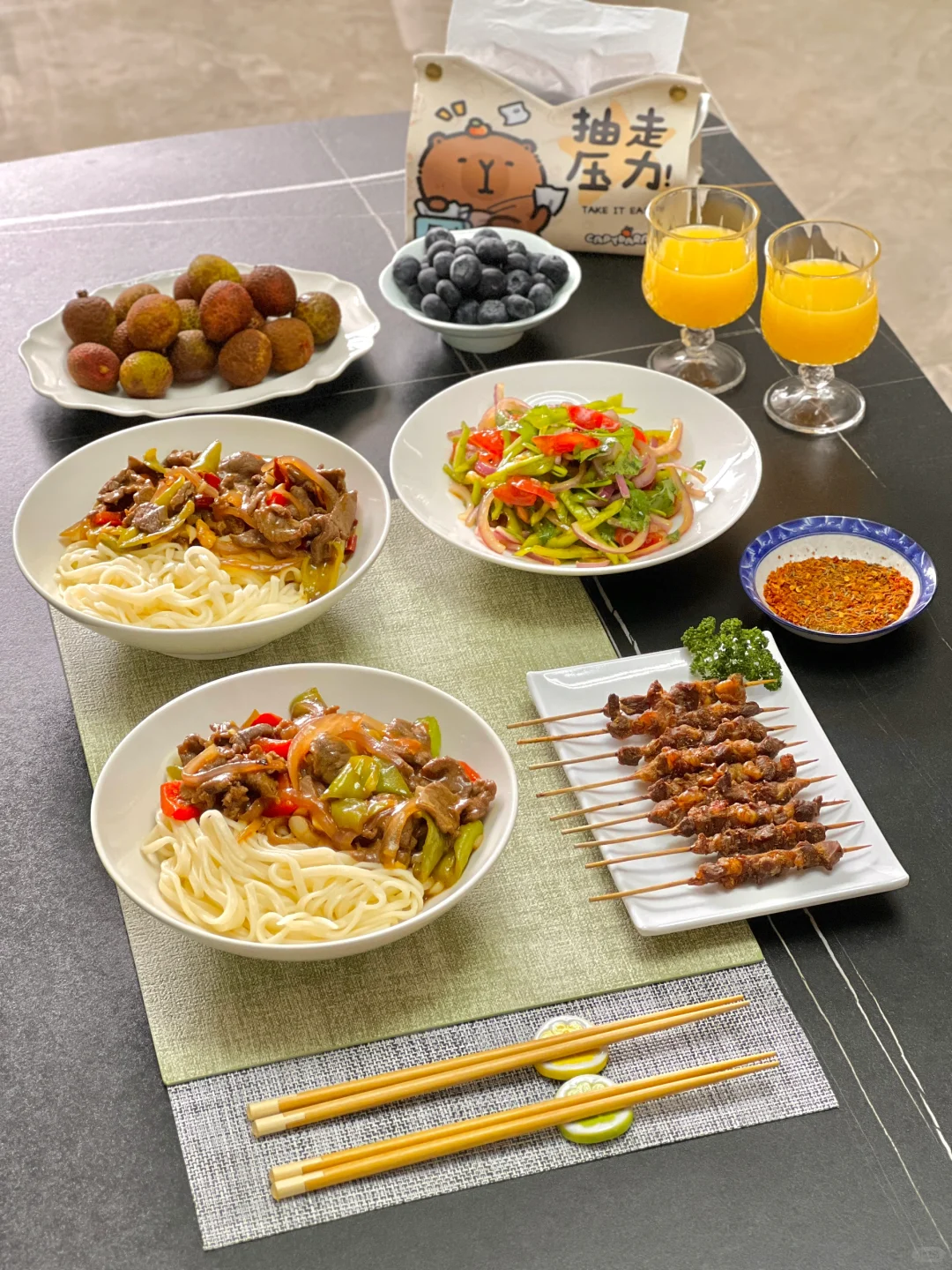 家庭面馆｜过油肉拌面
