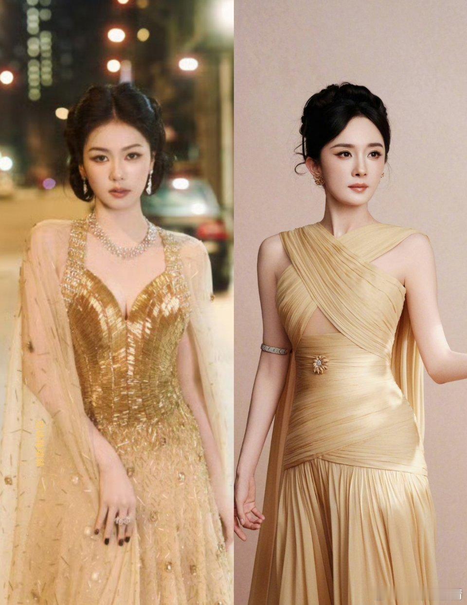 白鹿尖叫女演员所以尖叫之夜有两个尖叫女神？又是双C，又是双黄蛋，哇哦好神奇杨幂年