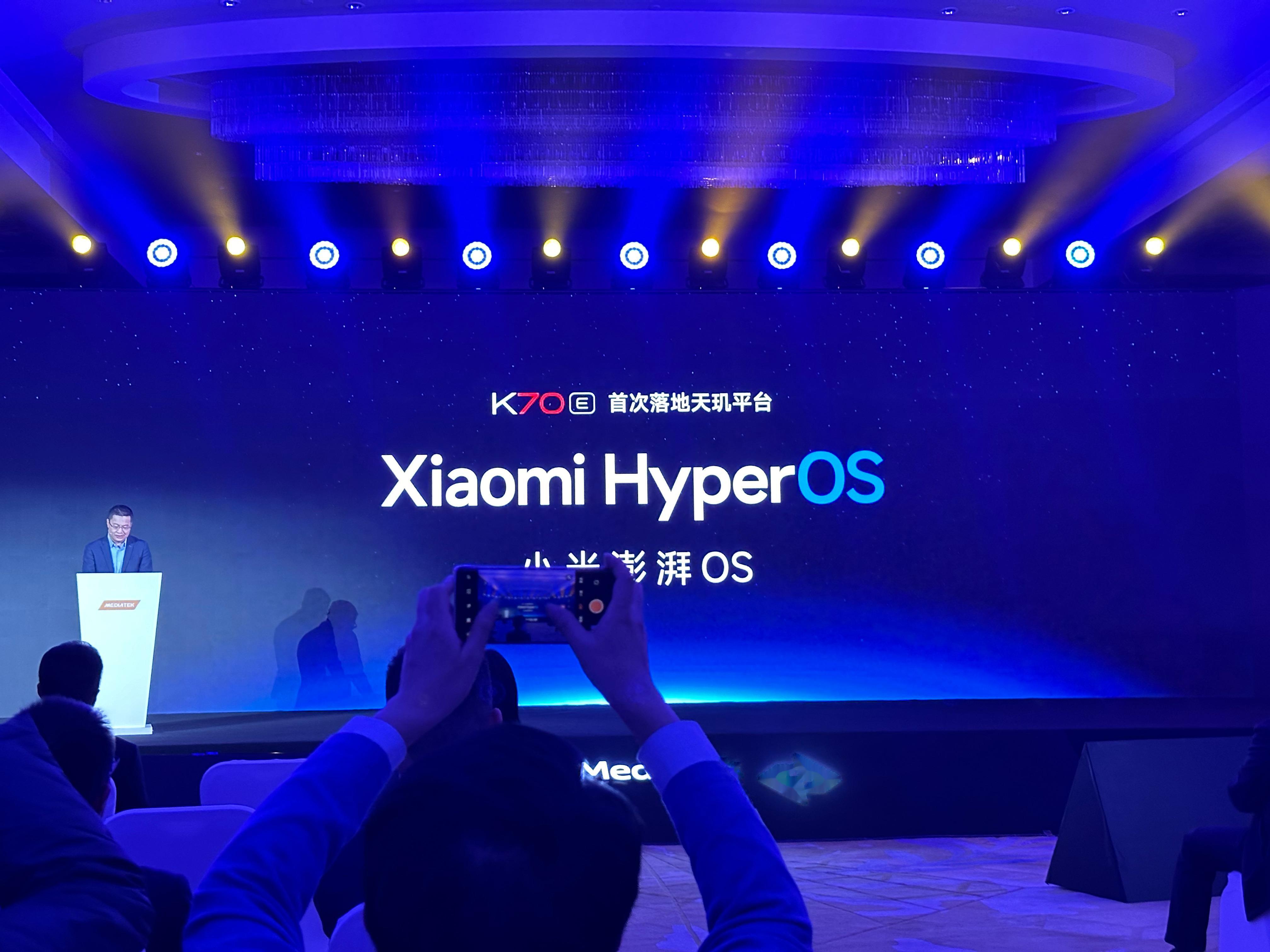 兄弟们今年Redmi K70E有点猛啊，首发天玑8300Ultra 并且落地Hy