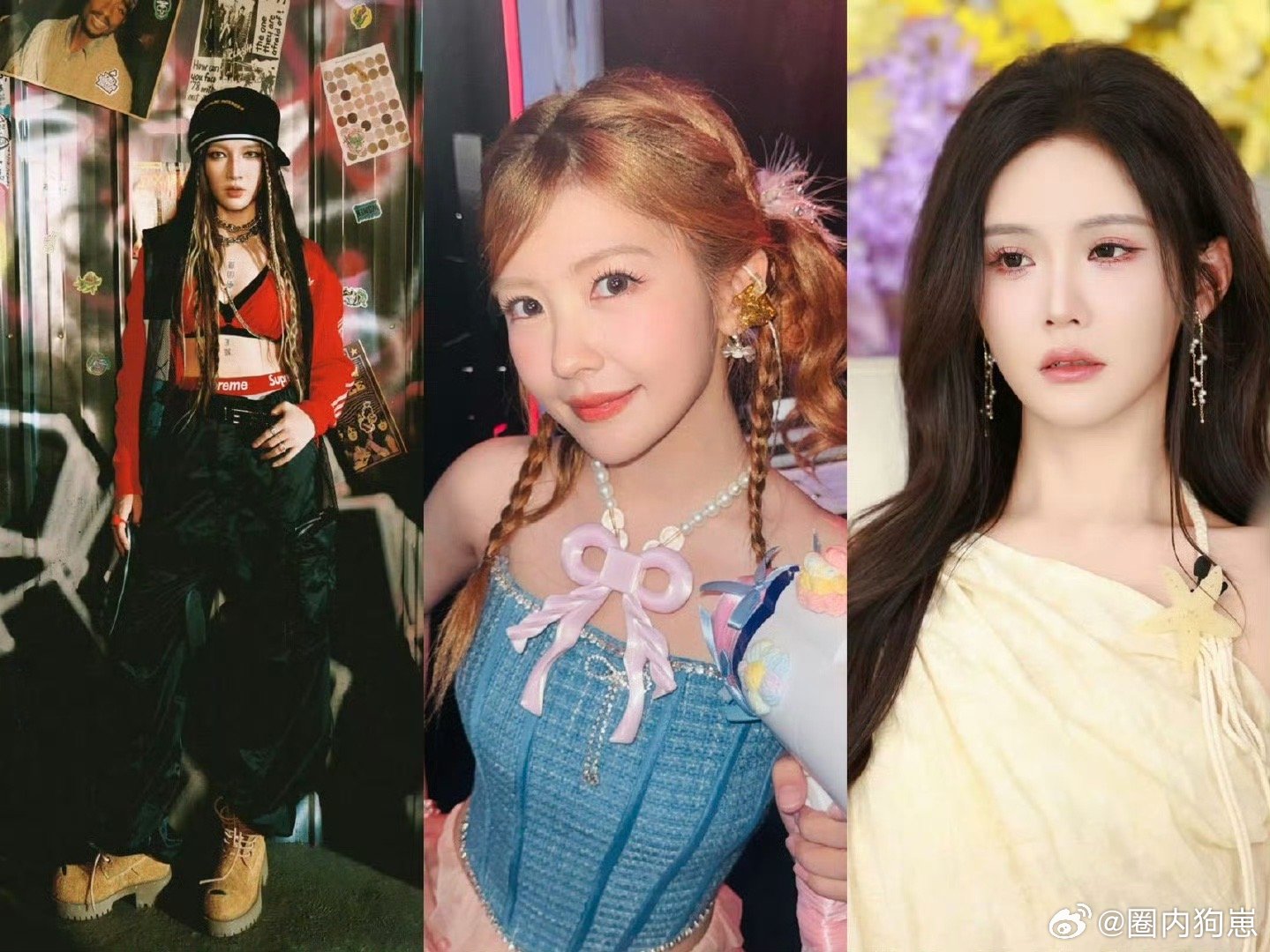 孟佳赖美云王艺瑾三代爱豆同框了太激动！孟佳气场强，赖美云音色绝，王艺瑾能歌善舞。