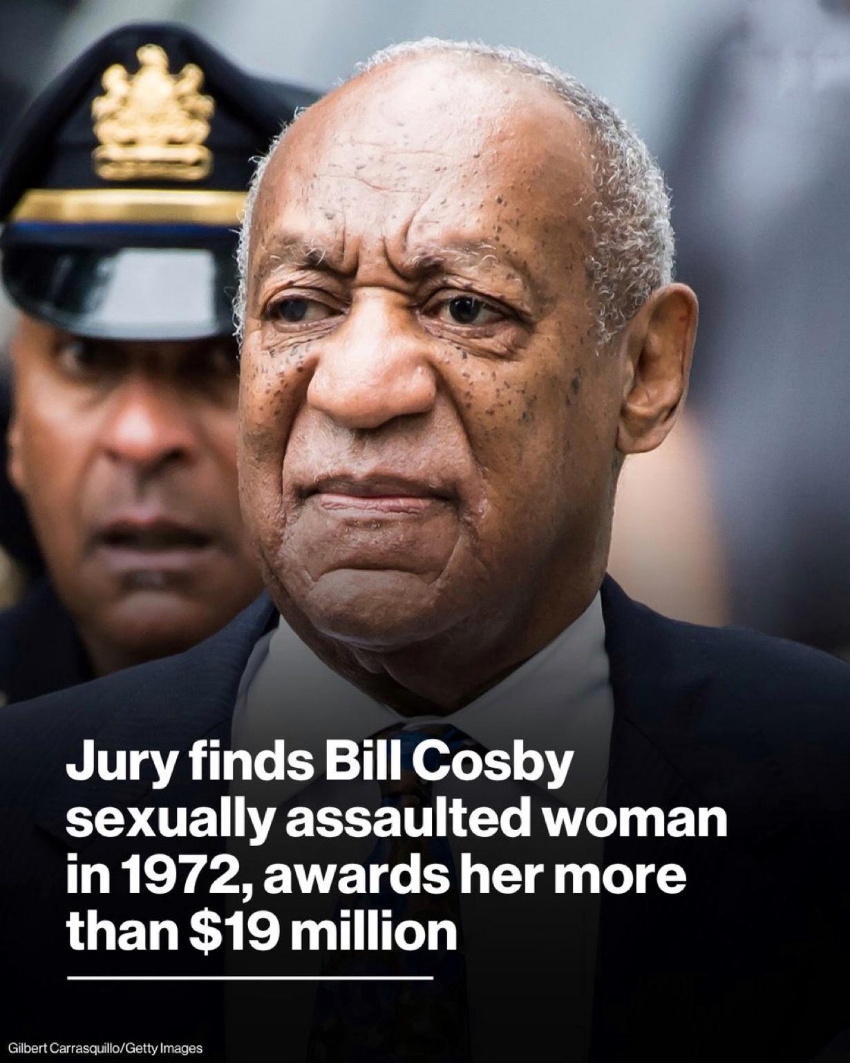 当地时间周一，加州的一个民事陪审团裁定，“美国爸爸”比尔·科斯比Bill Cos