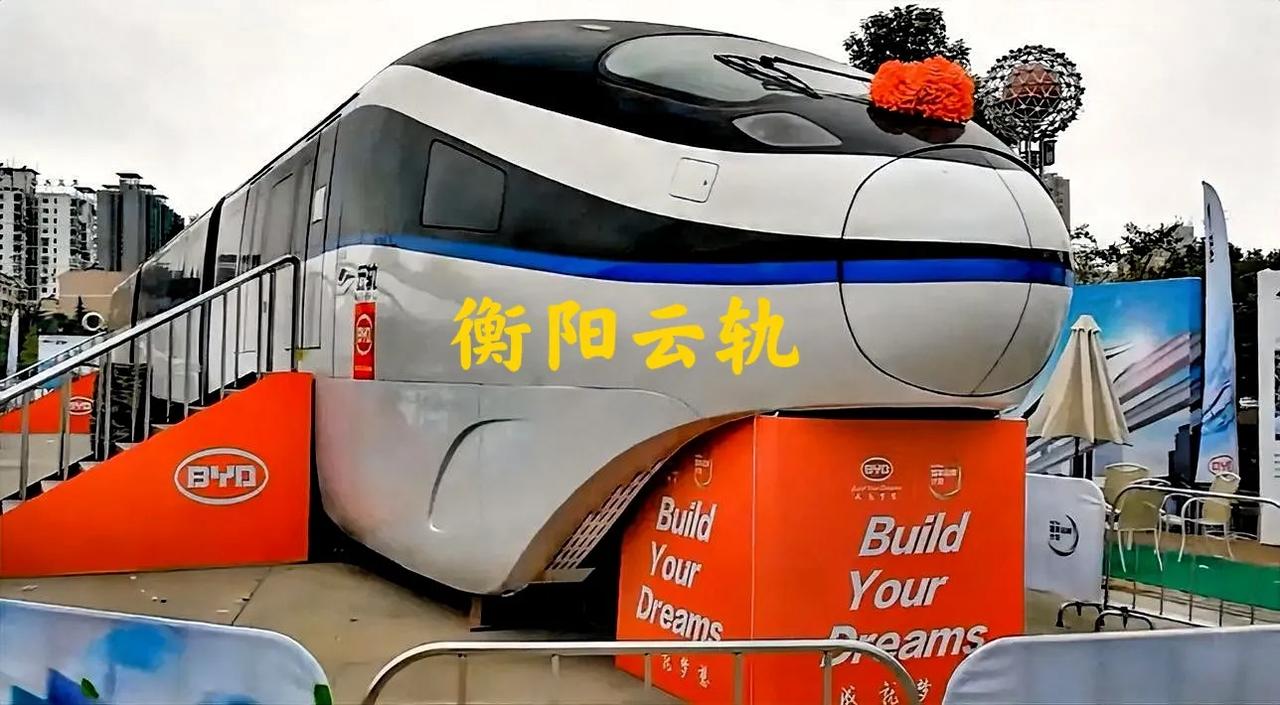 这张图曾经是衡阳的云轨规划建设项目，由于各种原因，国家发改委叫停了所有达不到建设
