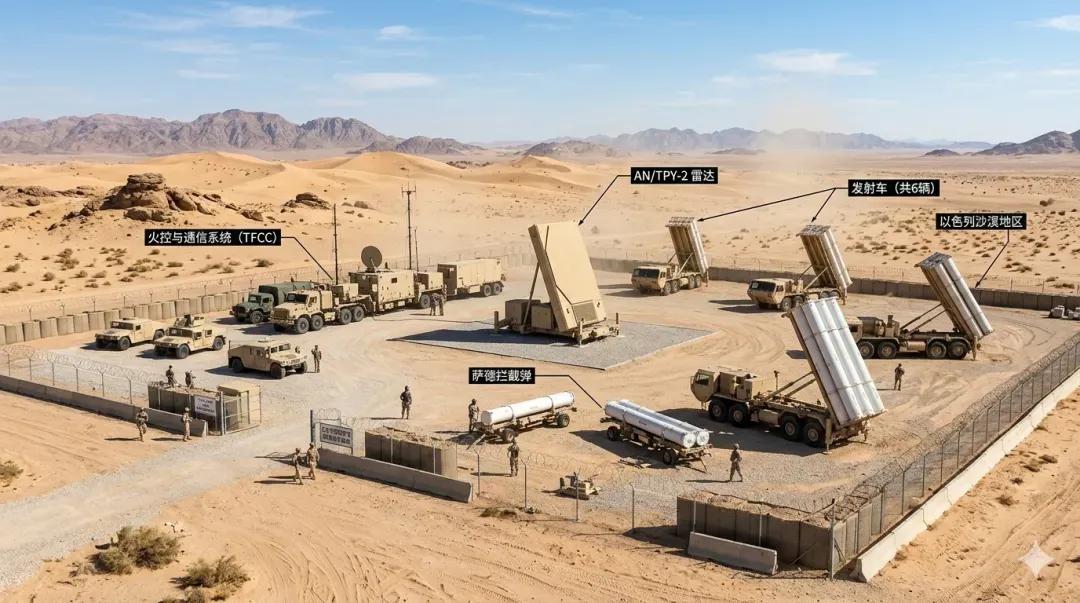 萨德被炸，铺路爪被炸，专门捉兔子的老鹰，却被兔子踢死了！

美军远程预警雷达被伊