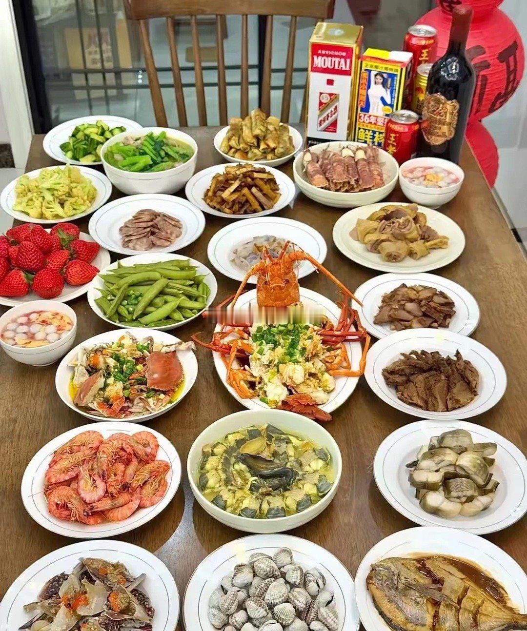 猜猜春节这是哪里的年夜饭？[doge] 