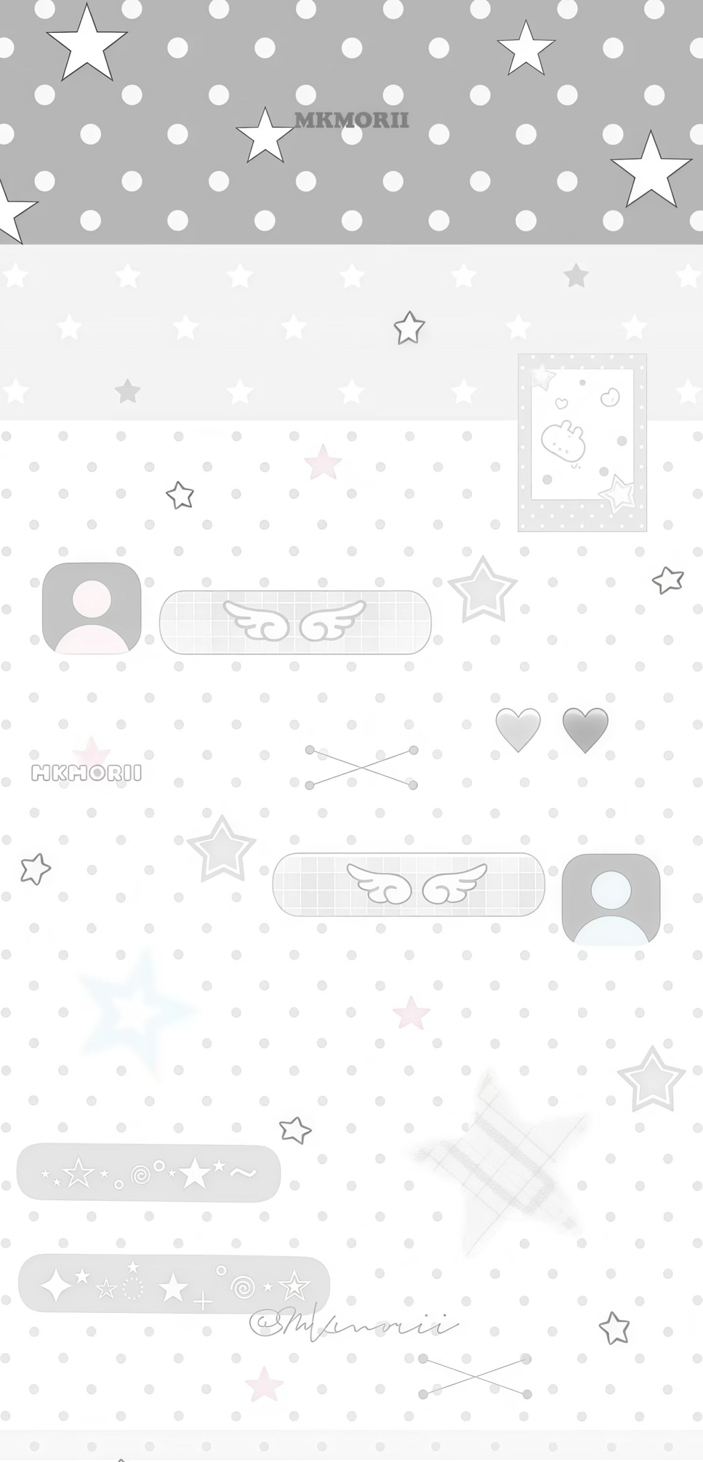 韩系壁纸分享淡系壁纸｜灰调壁纸｜ins风壁纸｜简约壁纸｜可爱壁纸｜平铺壁纸｜聊天