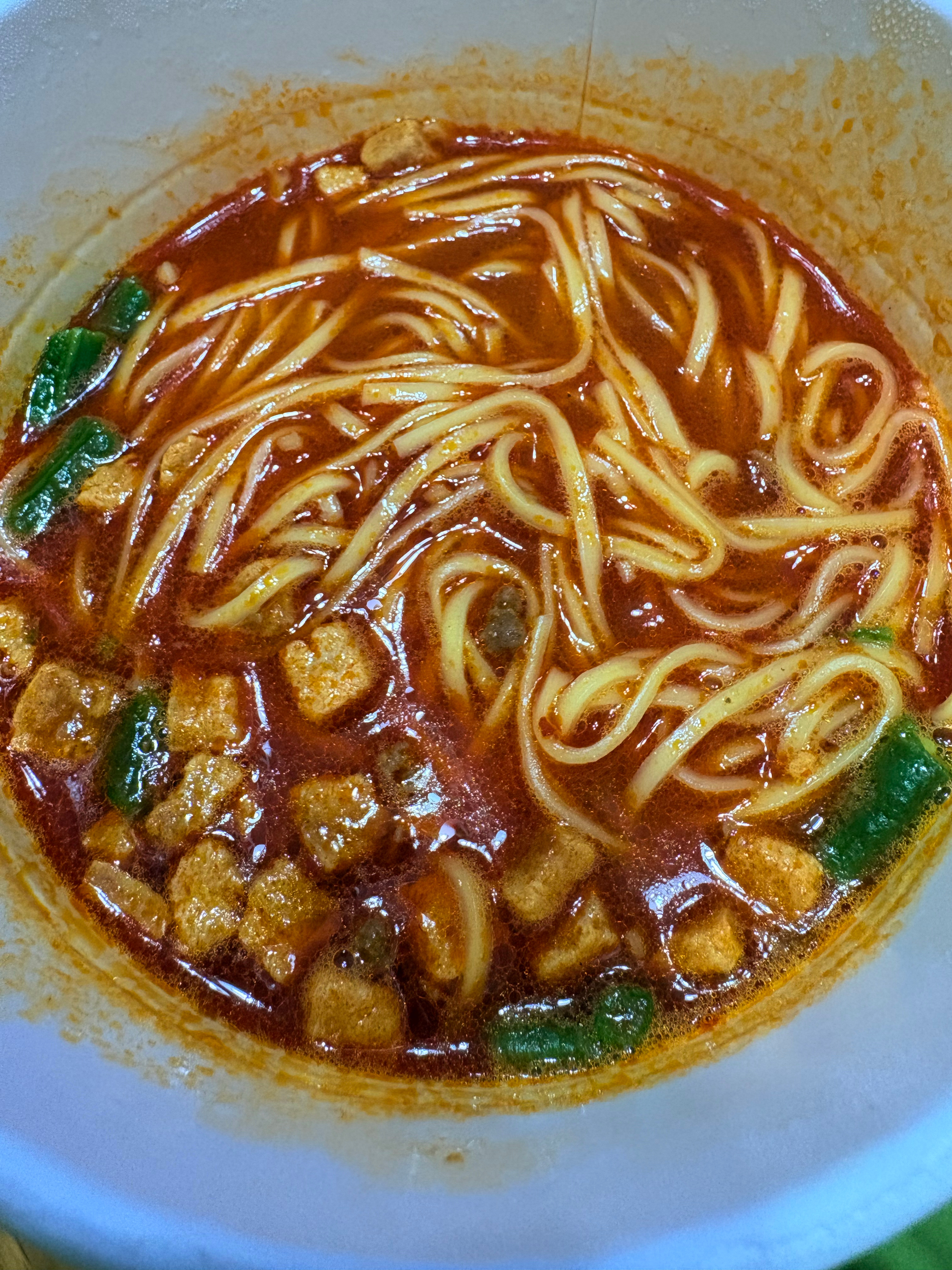 晚饭：麻婆豆腐肉臊面，豆腐有老豆腐那个味儿 合肥