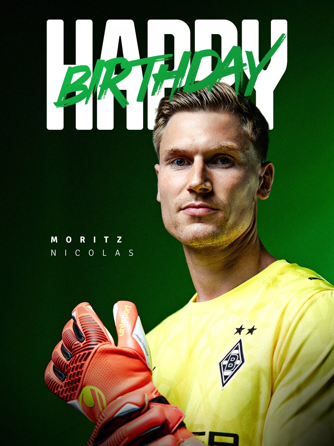 🎶 HAPPY BIRTHDAY TO YOU 🎶🎂祝我驹门将尼古拉斯2⃣