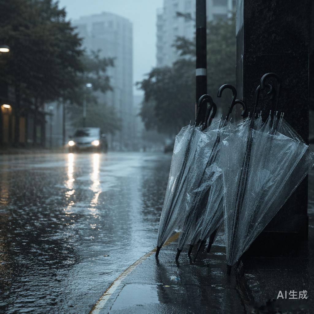 这雨是打算在我这儿办年卡吗？🌧️前脚“巴威”还在山东那边疯狂输出，后脚“海神”