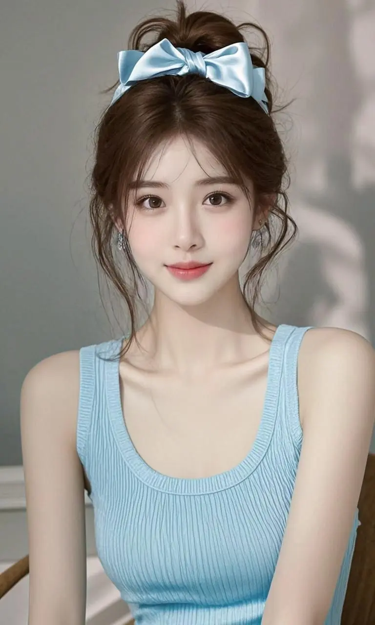 AI蓝调佳人 原来ai写真可以这么美 人生总得有一套ai写真吧 谁拍谁...