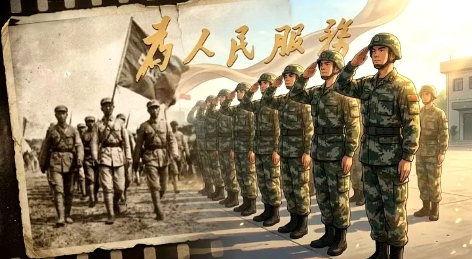 从哪一刻起，我们把解放军的信任刻进骨子里 不知道从什么时候开始，中国人对解放军的