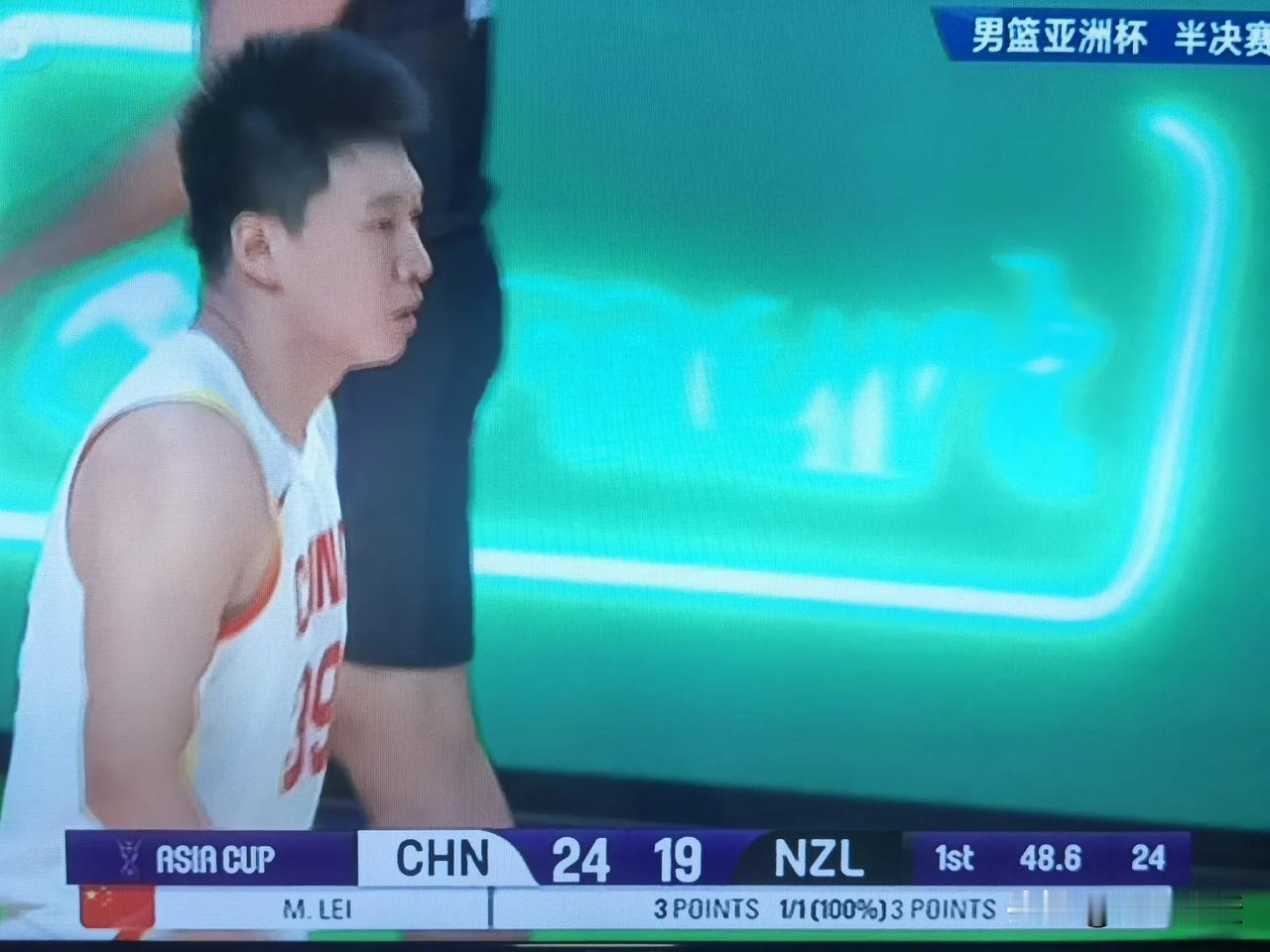 男篮亚洲杯中国男篮打出完美开局！26比19！郭士强连续换上第二阵容，高诗岩、雷蒙