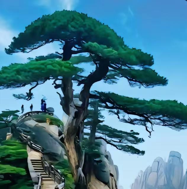 松虎豪情
苍松傲雪立乾坤，
劲骨撑天浩气存。
猛虎镇山声震谷，
啸风裂野壮雄浑。