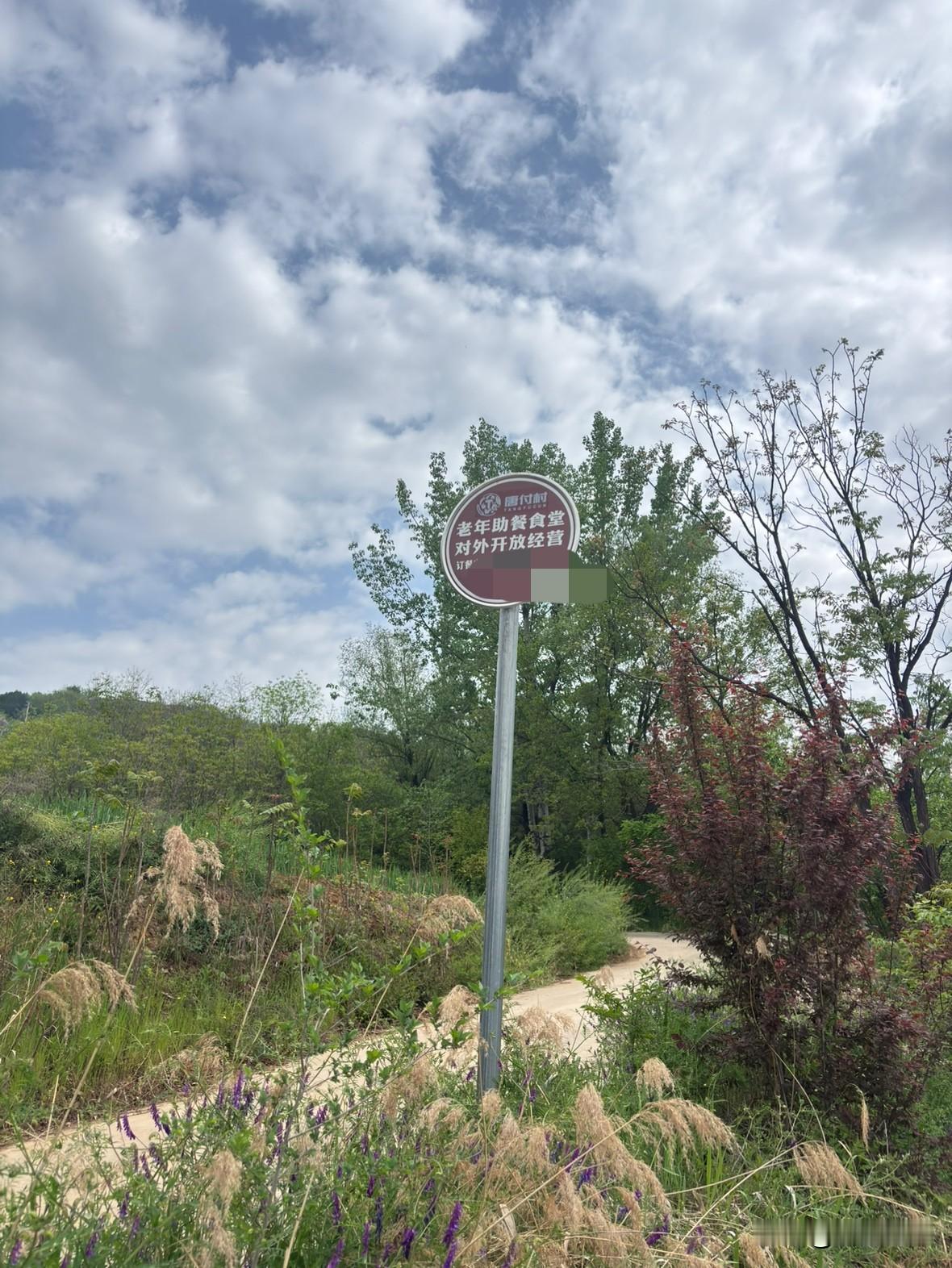 蓝田唐付村老年助餐食堂，对外开放经营。路过看到的，不知道这食堂现在还运营着吗？饭