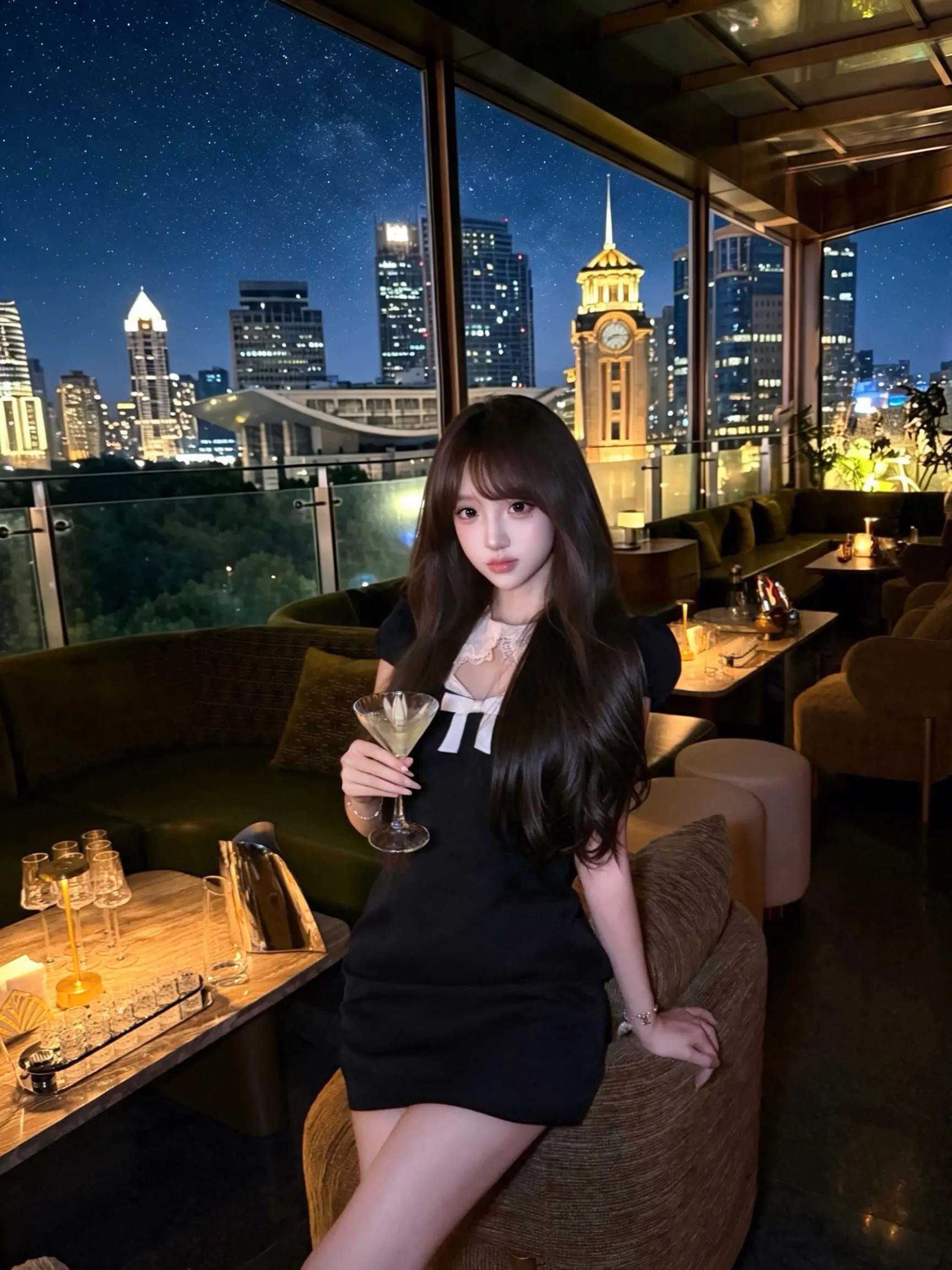 没有月亮的话我化成星星保护你呀