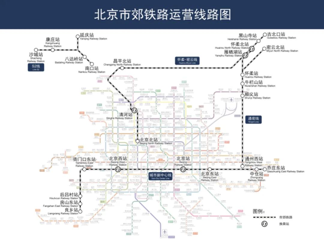 一条贯穿京西的市郊铁路新线如长龙蜿蜒，以科技赋能的列车为羽翼，今日正式划破北京西